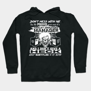 Great Aunt of a Forklift Manager Anime Dub Hoodie